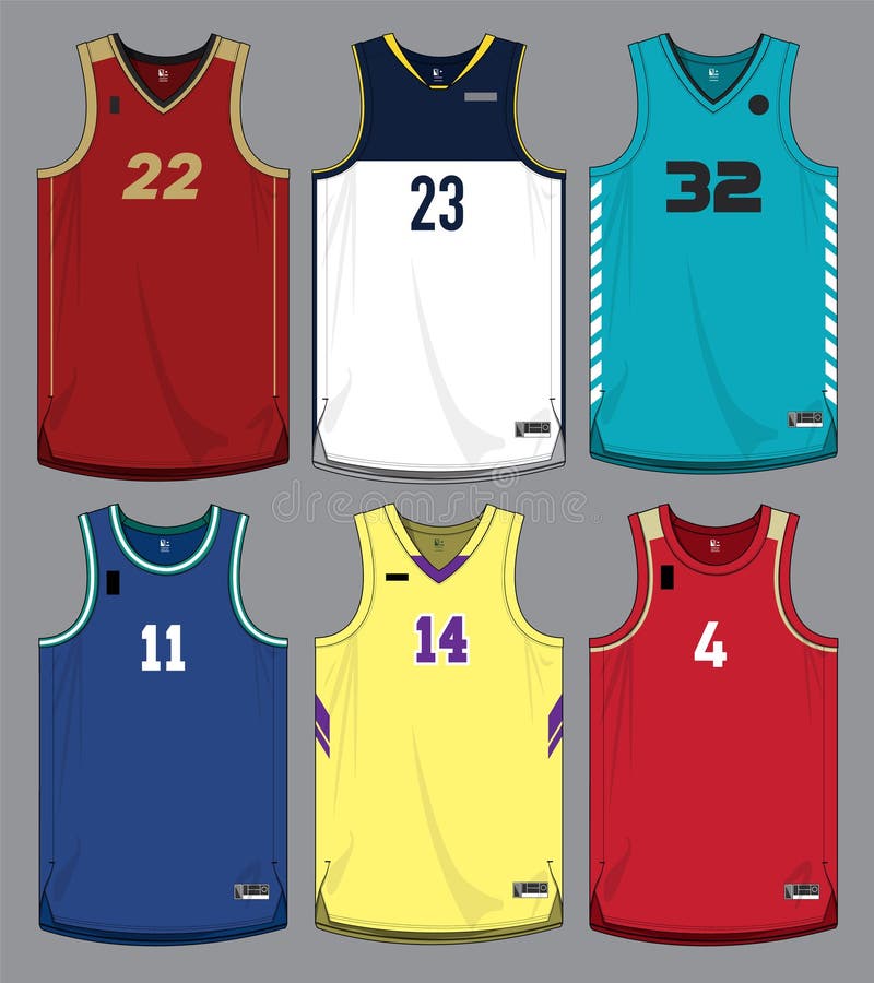 Basketball Jersey Template - Free Vectors & PSDs to Download