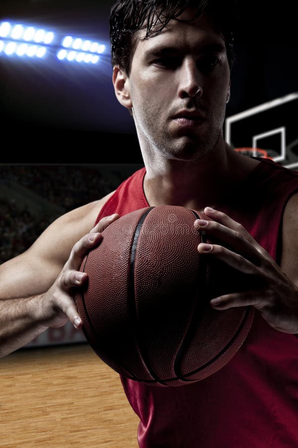 Basketball player stock photo. Image of practicing, ball 30622410