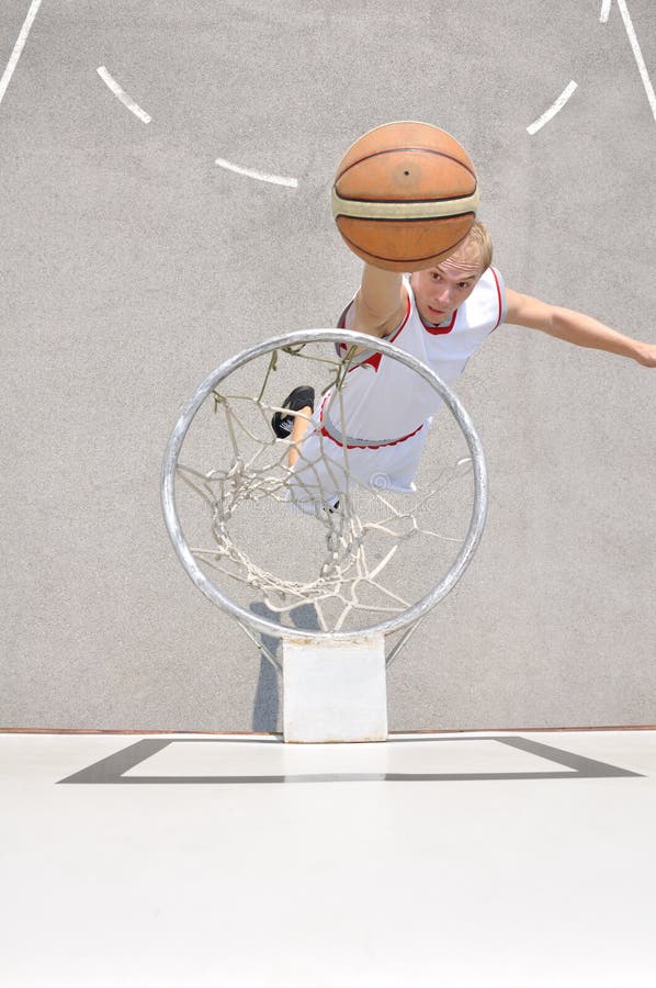 Young boy shooting ball stock image. Image of action 18318481
