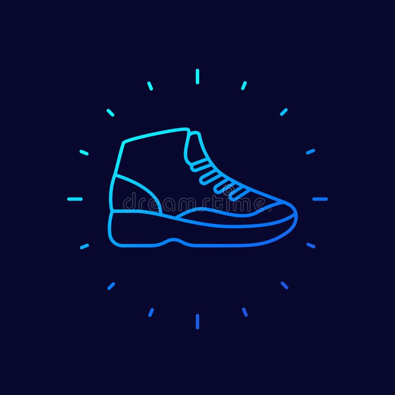 High Sneakers Top Stock Illustrations – 195 High Sneakers Top Stock ...