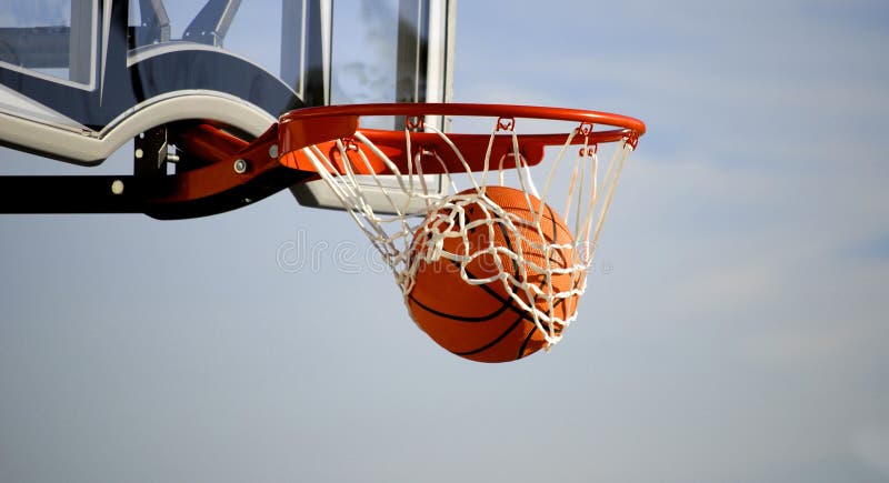 Basketball Shot stock photography