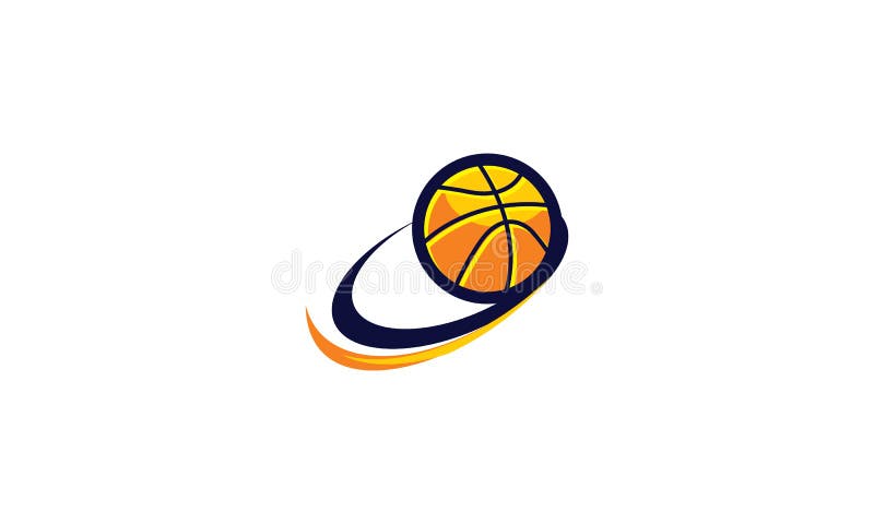 Basketball-Team-Logoemblem-Ikonenvektor stock abbildung Basketball-Team-Logoemblem-Ikonenvektor stock abbildung