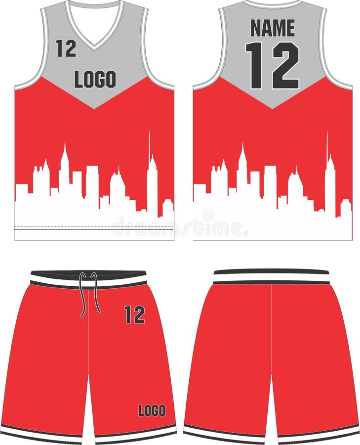 Download Basketball Uniform Jersey Shorts Custom Designs Front And ...