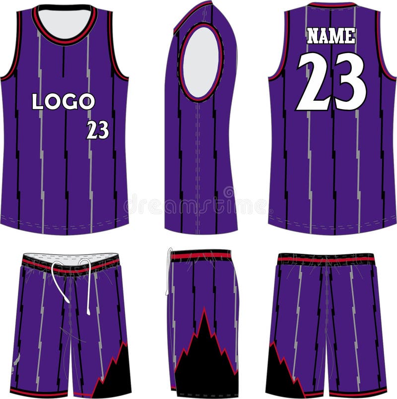 Basketball Uniform, Shorts, Template for Basketball Club. Front and ...