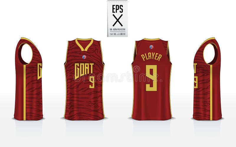 Download Download Basketball Kit W V-Neck Tank Top Mockup Half ...