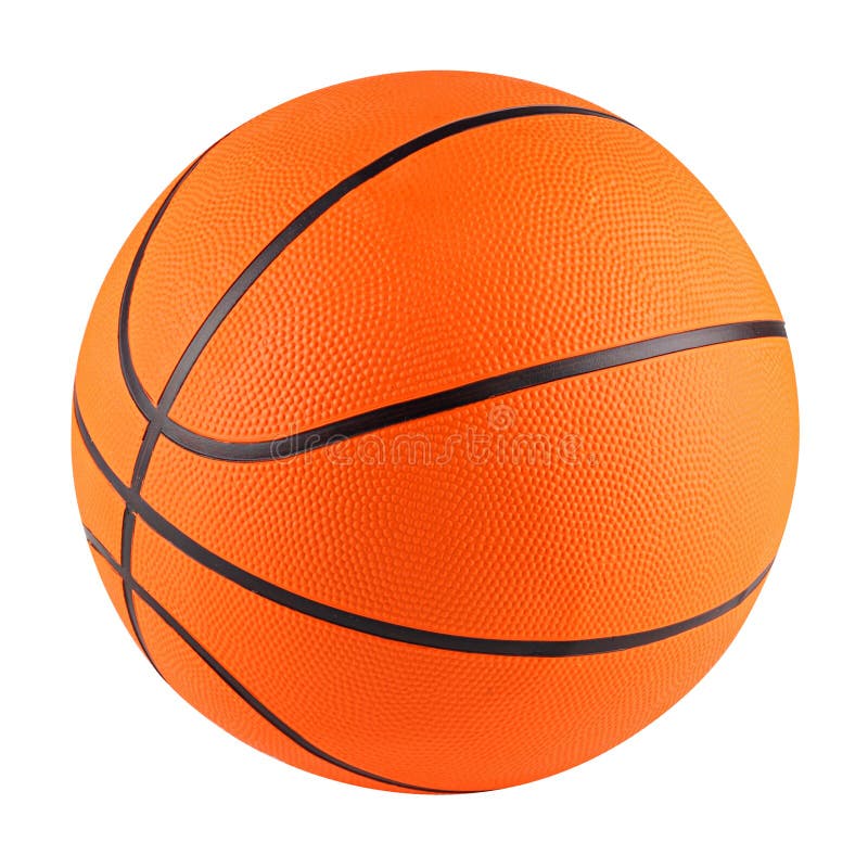 Basketball white stock images
