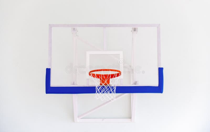 Basketballkorbkäfig, lokalisierte große Rückenbrettnahaufnahme, neues outd stockfoto Basketballkorbkäfig, lokalisierte große Rückenbrettnahaufnahme, neues outd stockfoto