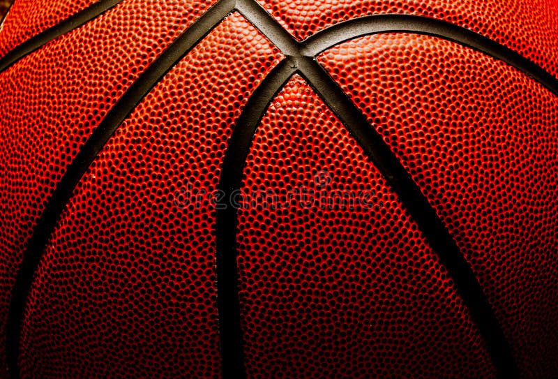 Basketballnahaufnahme stockfotografie Basketballnahaufnahme stockfotografie