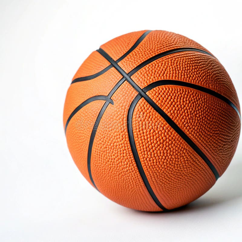 Basketboll isolerad royaltyfri illustrationer