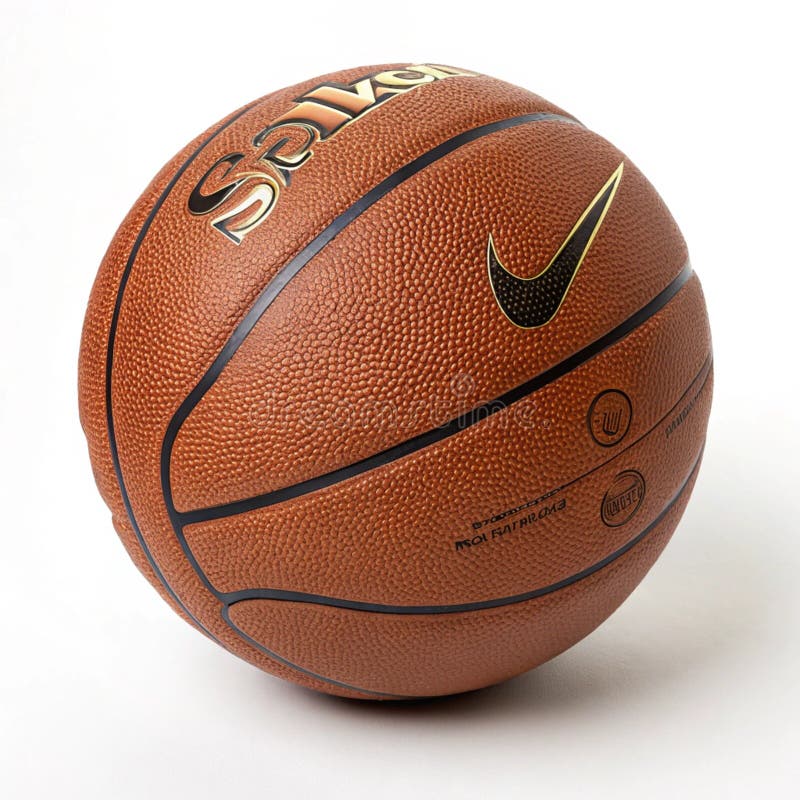 Basketboll isolerat på vit bakgrund royaltyfri illustrationer