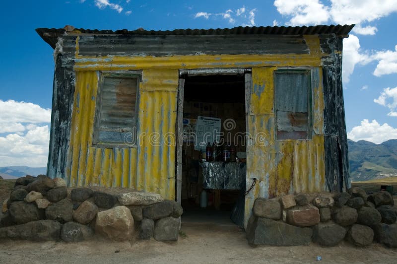 Basotho Iron hut