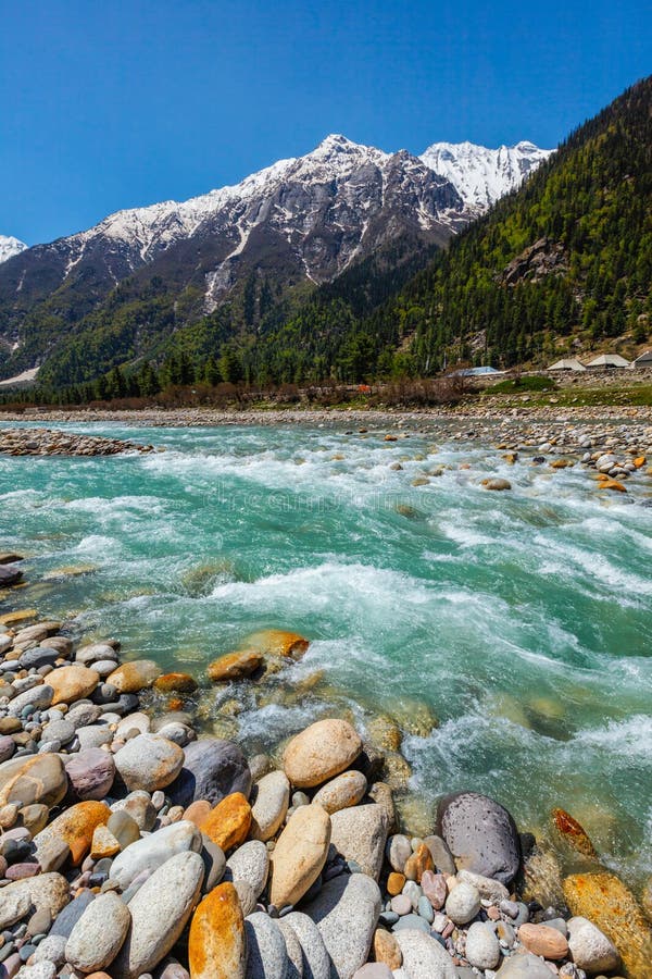 Baspa River is a Tributary To the Sutlej River Flowing in High Altitude ...