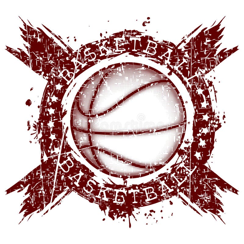 Basquetebol ilustração do vetor