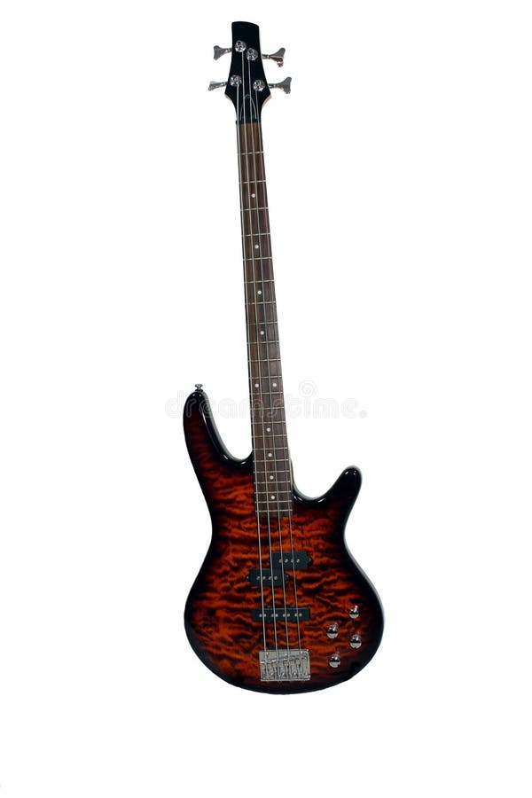 Bass guitar solo stock image. Image of blur, night, bassist 1593971