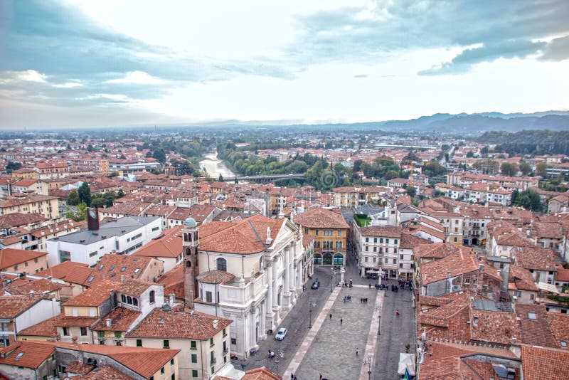 Bassano del Grappa stock image. Image of tourist, skyline 136849891