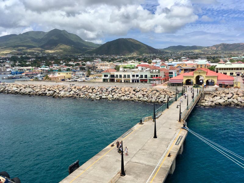 Basseterre StKitts arkivbilder Basseterre StKitts arkivbilder