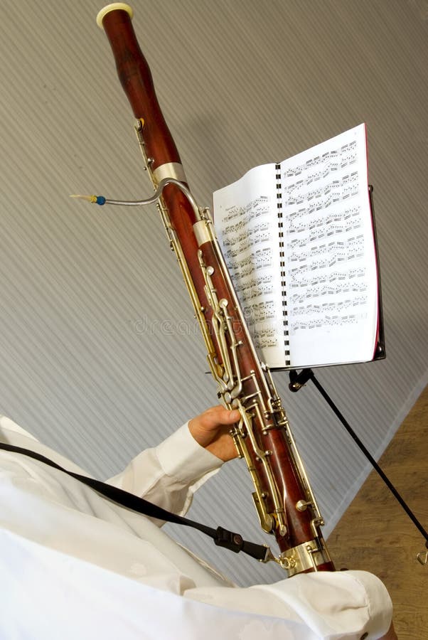 Bassoon stock photo. Image of notes, orchestra, sound 4131818