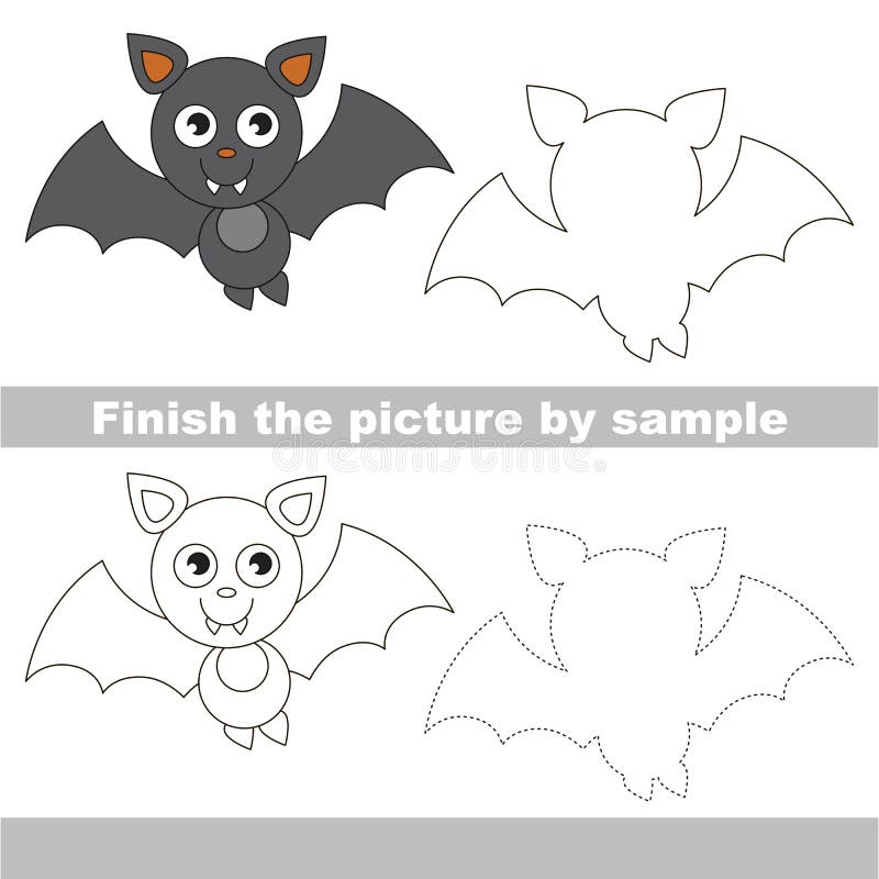 Como Desenhar Vampiro Para Crianças. Tutorial De Desenho Passo a Passo  Ilustração do Vetor - Ilustração de kindergarten, tutorial: 288822217