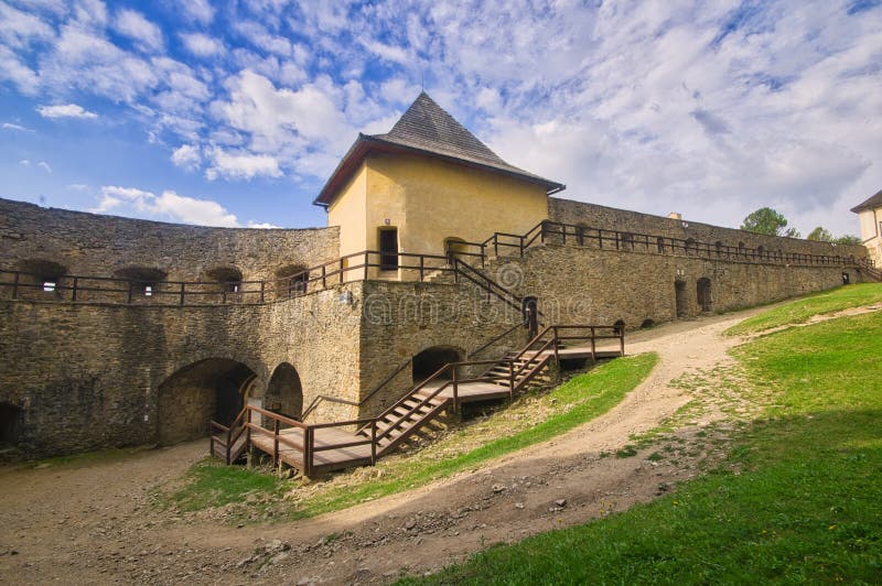 Bašta na hrade Stará Ľubovňa