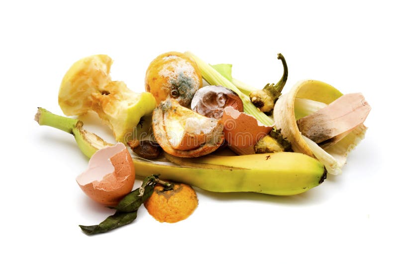 Basura de alimento fotografía de archivo Basura de alimento fotografía de archivo