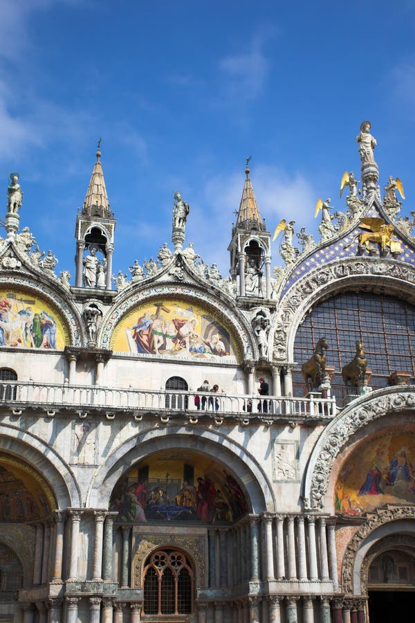 Basílica de la marca del St, Venecia imágenes de archivo libres de regalías Basílica de la marca del St, Venecia imágenes de archivo libres de regalías