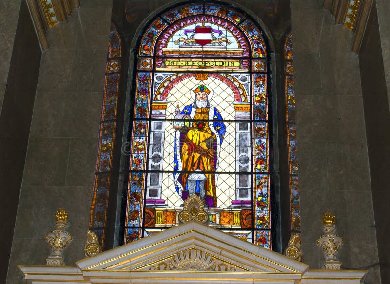 Basílica de Stephen del santo en Budapes imagen de archivo Basílica de Stephen del santo en Budapes imagen de archivo