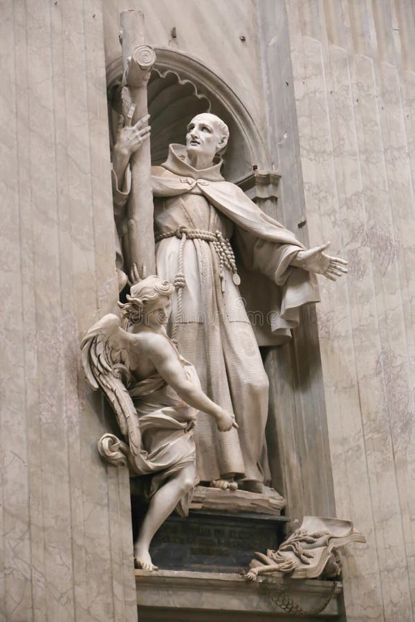 Basílica - Vaticano, Italia fotografía de archivo Basílica - Vaticano, Italia fotografía de archivo