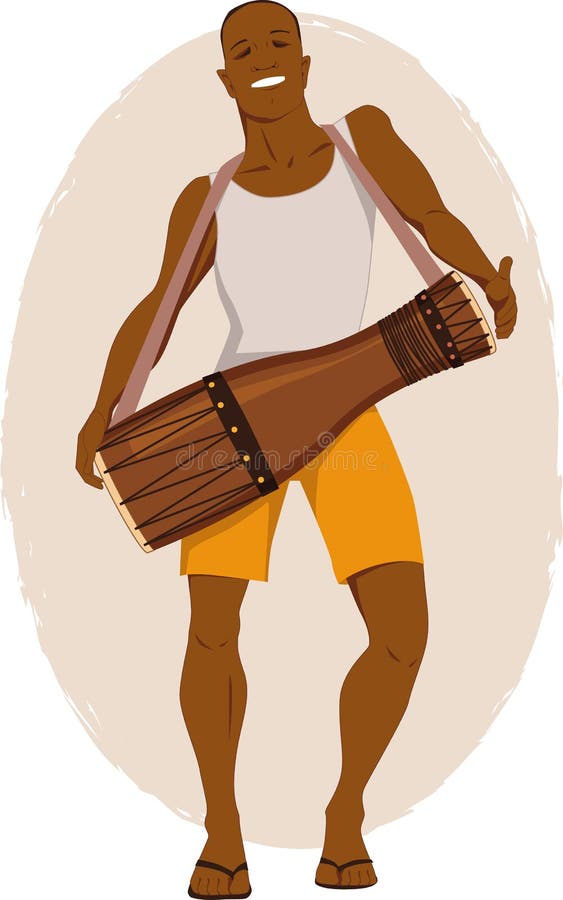 African Drums Clipart