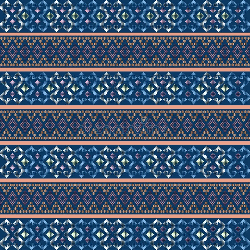 Batak Ethnic Seamless Pattern with Motif Ulos. Creative Design Cloth ...