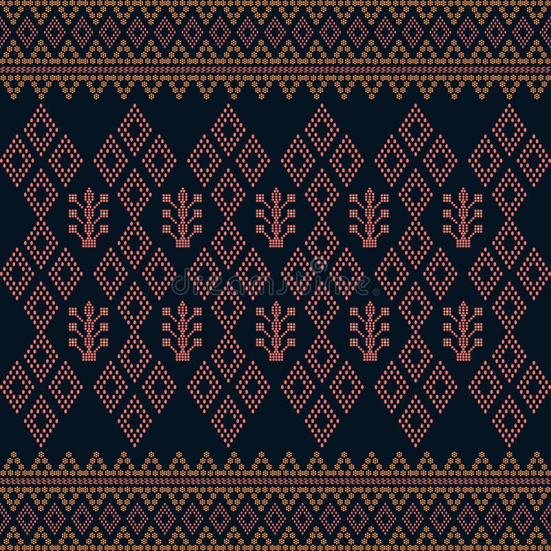 Batak Ethnic Seamless Pattern With Motif Ulos Creative Batak Ethnic Seamless Pattern With Motif Ulos Creative