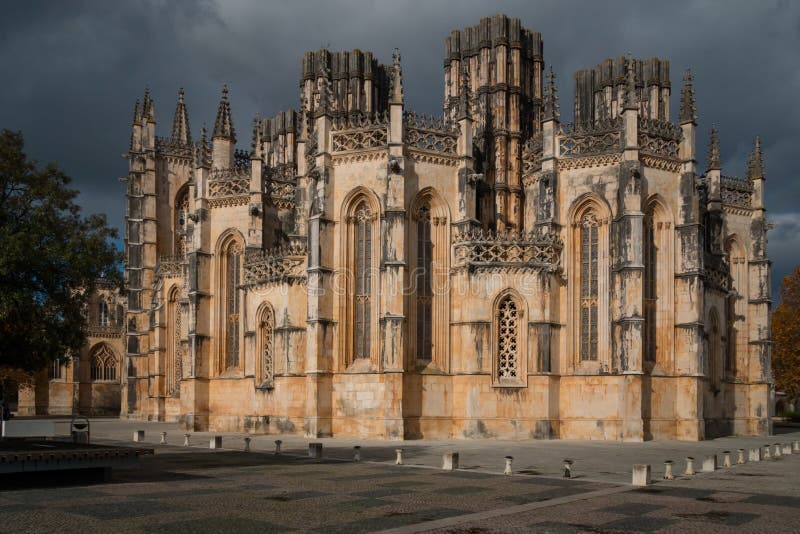 Batalha Kloster, Portugal stockfotografie Batalha Kloster, Portugal stockfotografie