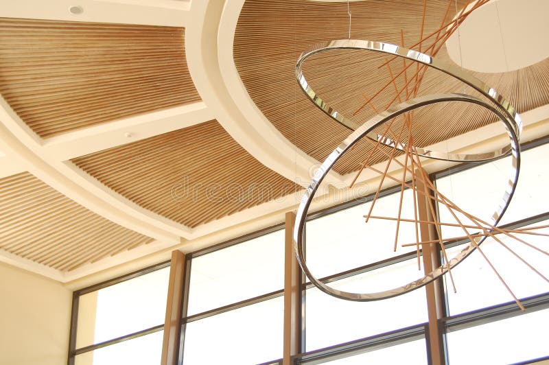 Ceiling hanging ring artwork at Pico De Loro, Hamilo Coast in Nasugbu, Batangas, Philippines. BATANGAS, PH - APRIL 23: Ceiling hanging ring artwork at Pico De royalty free stock photography Ceiling hanging ring artwork at Pico De Loro, Hamilo Coast in Nasugbu, Batangas, Philippines. BATANGAS, PH - APRIL 23: Ceiling hanging ring artwork at Pico De royalty free stock photography