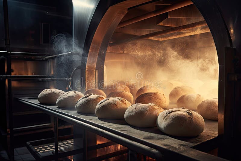 https://thumbs.dreamstime.com/b/batch-bread-being-baked-industrial-sized-oven-steam-rising-hot-interior-batch-bread-being-baked-275671333.jpg