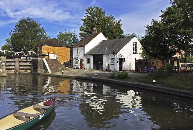 Batchworth Locks At Rickmansworth Hertfordshire Editorial Image Image