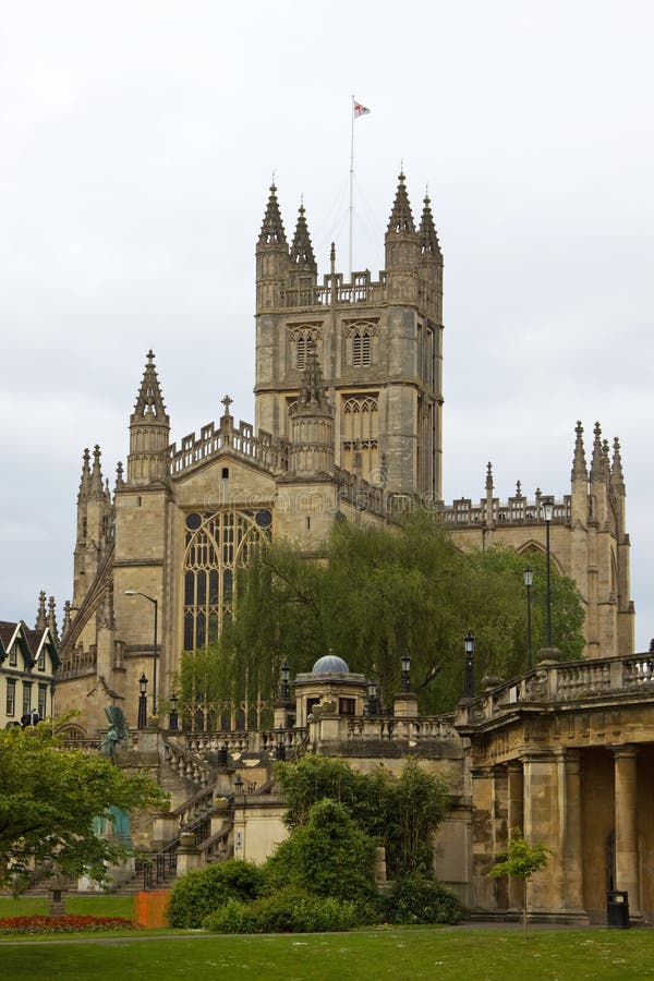 Bath Abbey stock photo. Image of medieval, pilgrim, monument 14452236