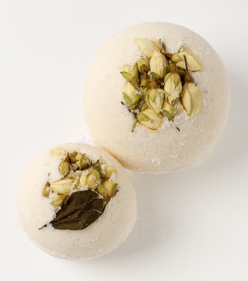 Bath Bombs, Essential Oils, Aromatherapy, Spa Stock Image Image of