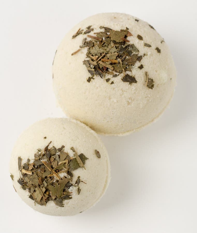 Bath Bombs, Essential Oils, Aromatherapy, Spa Stock Photo Image of