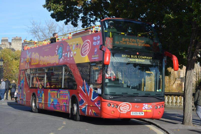 city tour bus bath