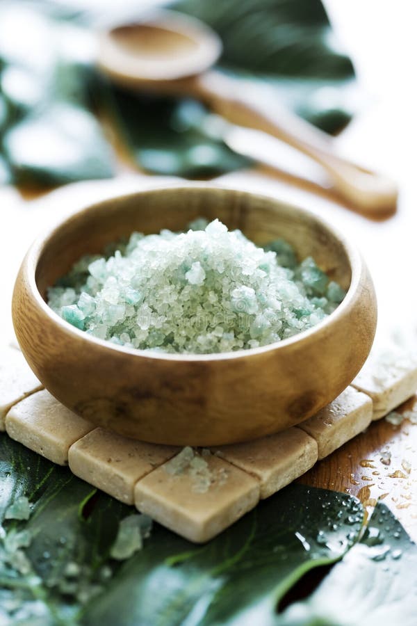 Bath minerals stock photo. Image of still, pure, wellness 4683838