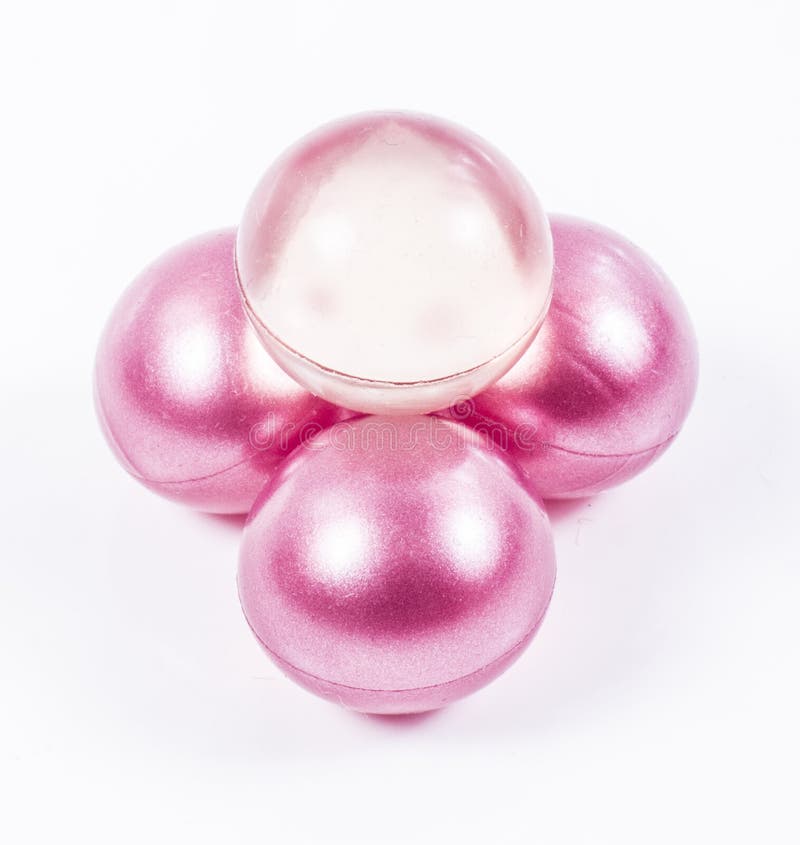 Bath oll balls stock photo. Image of pretty, background 49635566