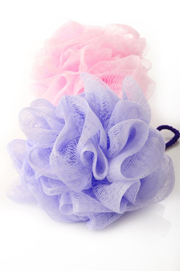 Bath puff,body scrub stock photo. Image of clean, scrub 44357846