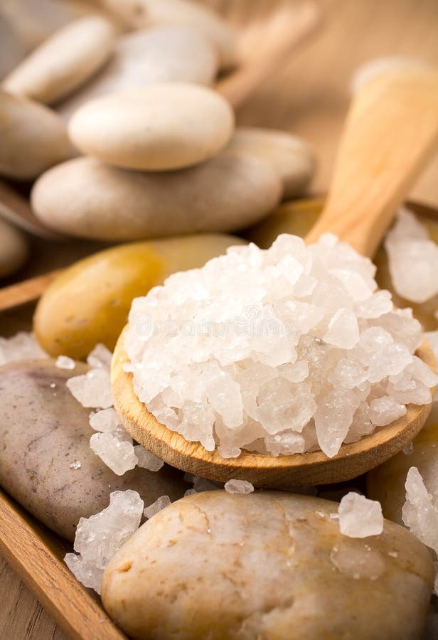 Bath salt. stock photo. Image of nature, objects, indoors 30636120