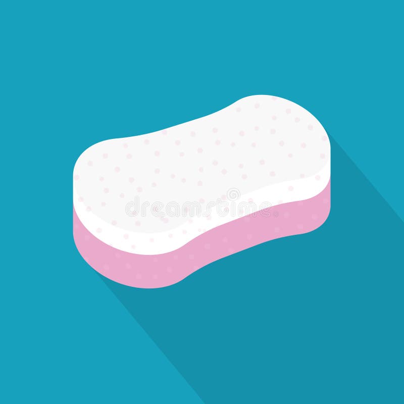 Bath sponge stock vector. Illustration of shower, beauty 36156347