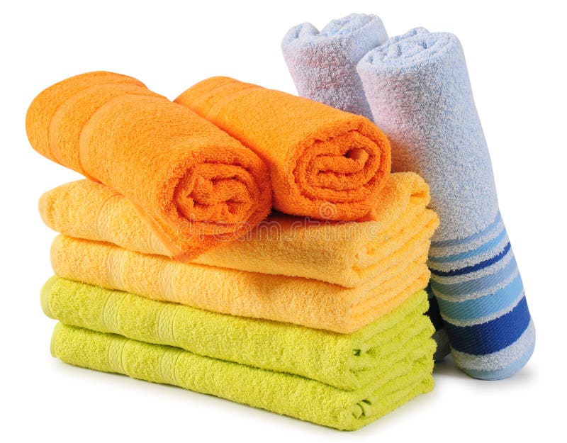 Bath towels.