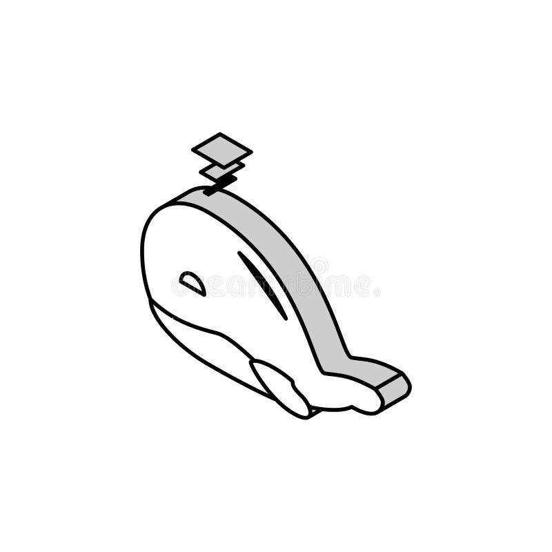 Ilustrarea vectorului pictogramei izometrice a jucăriei pentru îmbăiat vector illustration