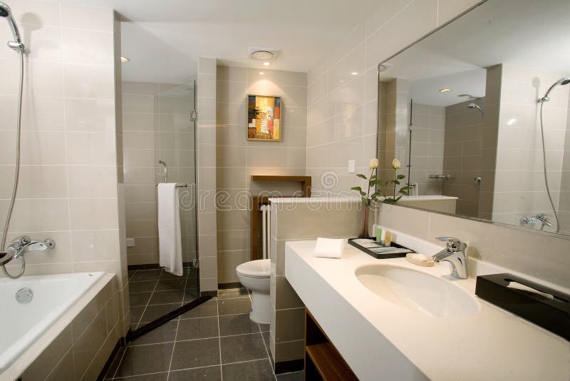 Bathroom royalty free stock photos