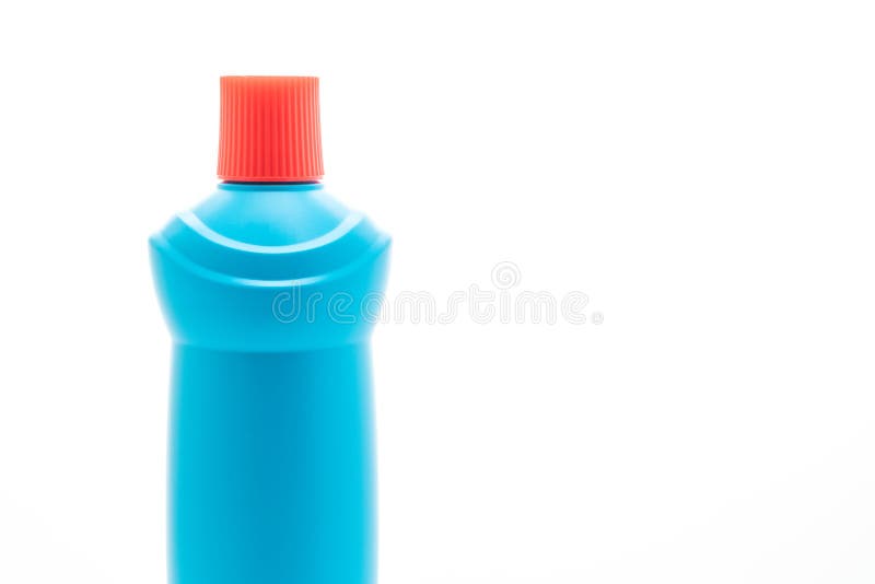 Bathroom Cleaning Liquid Bottle Stock Photo Image of detergent