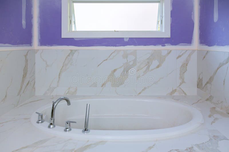 Bathroom finishing new apartments installation of plumbing royalty free stock images Bathroom finishing new apartments installation of plumbing royalty free stock images