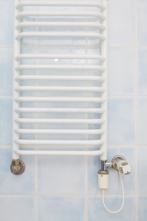 Bathroon radiator heater stock image Bathroon radiator heater stock image