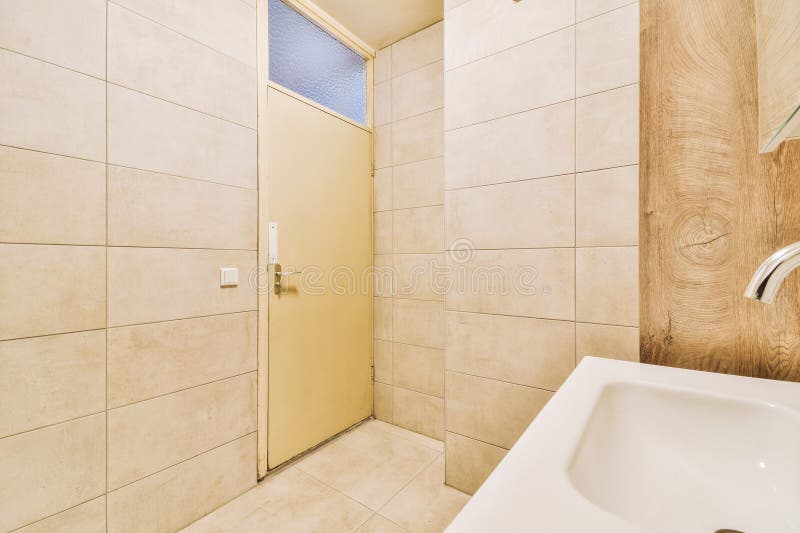 bathroom sink in shower